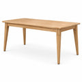Rechteckiger Esstisch aus Eichenholz 180x90x75 cm